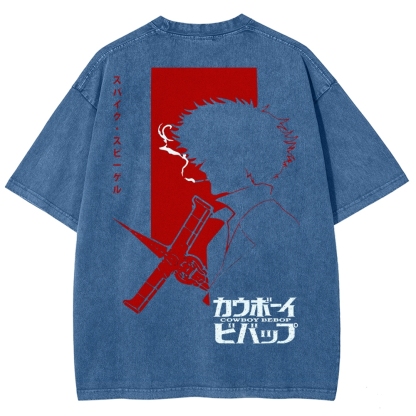 Cowboy Bebop Unisex Fit Washed T-Shirt 2503005496