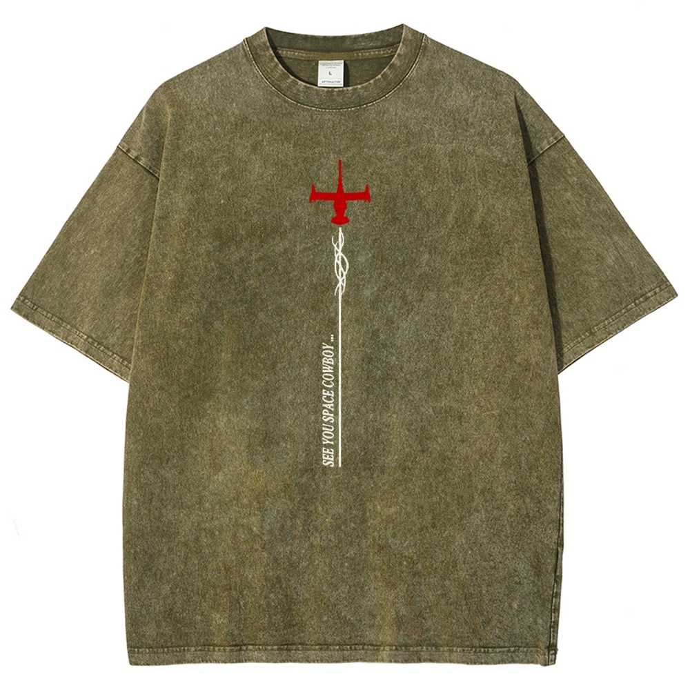 Cowboy Bebop Unisex Fit Washed T-Shirt 2503005496
