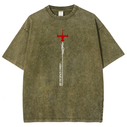 Cowboy Bebop Unisex Fit Washed T-Shirt 2503005496