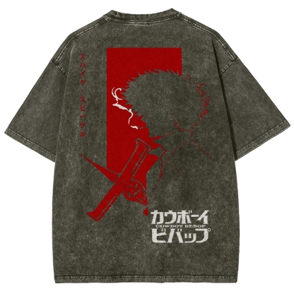 Cowboy Bebop Unisex Fit Washed T-Shirt 2503005496