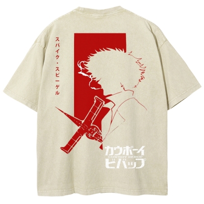 Cowboy Bebop Unisex Fit Washed T-Shirt 2503005496