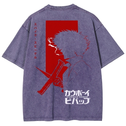 Cowboy Bebop Unisex Fit Washed T-Shirt 2503005496
