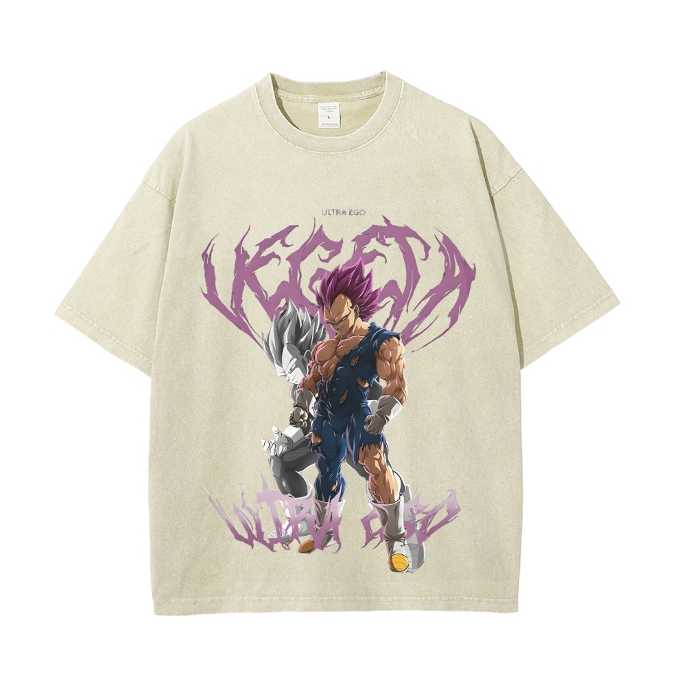 VEGETA ULTRA EGO VINTAGE  T-Shirt | Dragon Ball Super