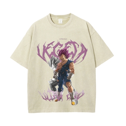 VEGETA ULTRA EGO VINTAGE  T-Shirt | Dragon Ball Super