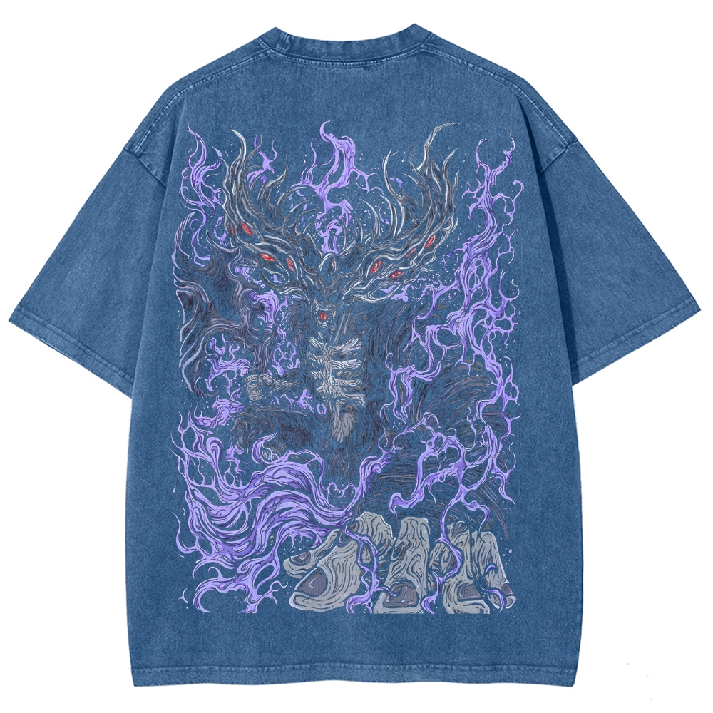 Dark Souls Soulsborne Inspired Vintage Wash T-Shirt