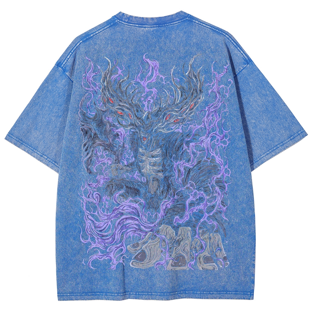 Dark Souls Soulsborne Inspired Vintage Wash T-Shirt