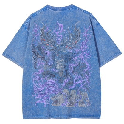 Dark Souls Soulsborne Inspired Vintage Wash T-Shirt