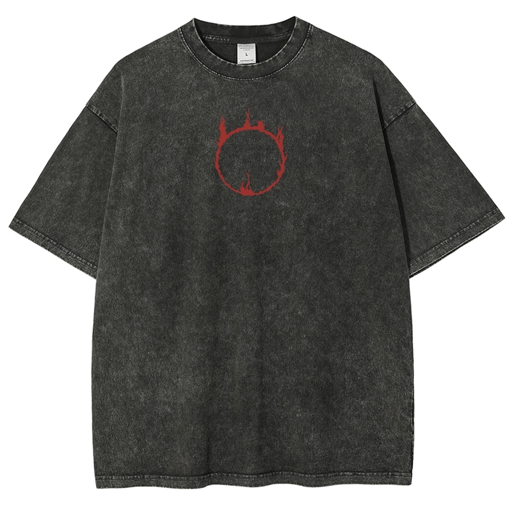 Dark Souls Soulsborne Inspired Vintage Wash T-Shirt
