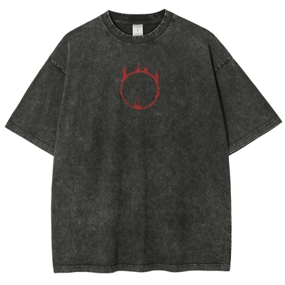 Dark Souls Soulsborne Inspired Vintage Wash T-Shirt