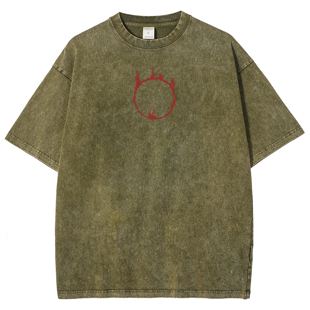 Dark Souls Soulsborne Inspired Vintage Wash T-Shirt