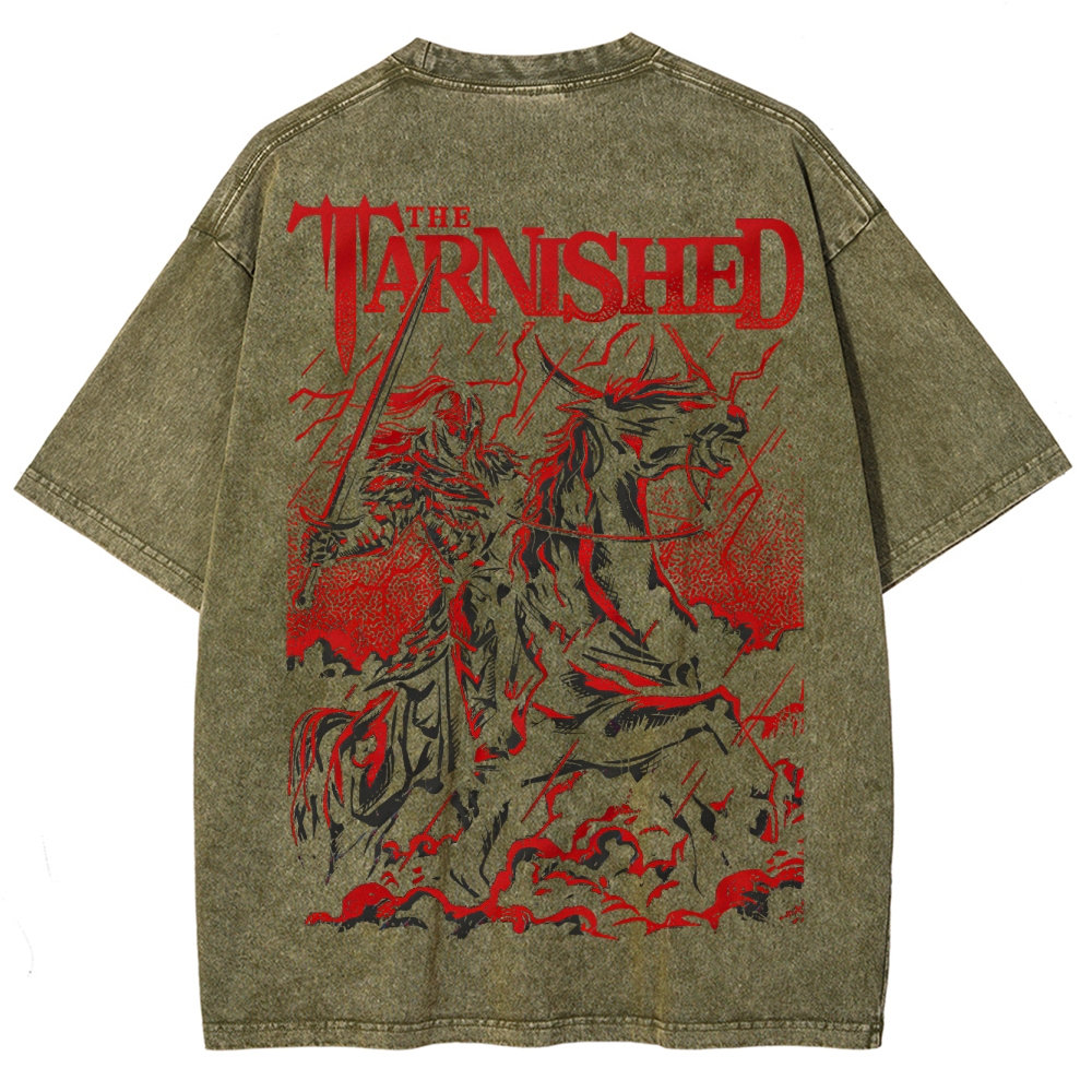Dark Souls Soulsborne Inspired Vintage Wash T-Shirt