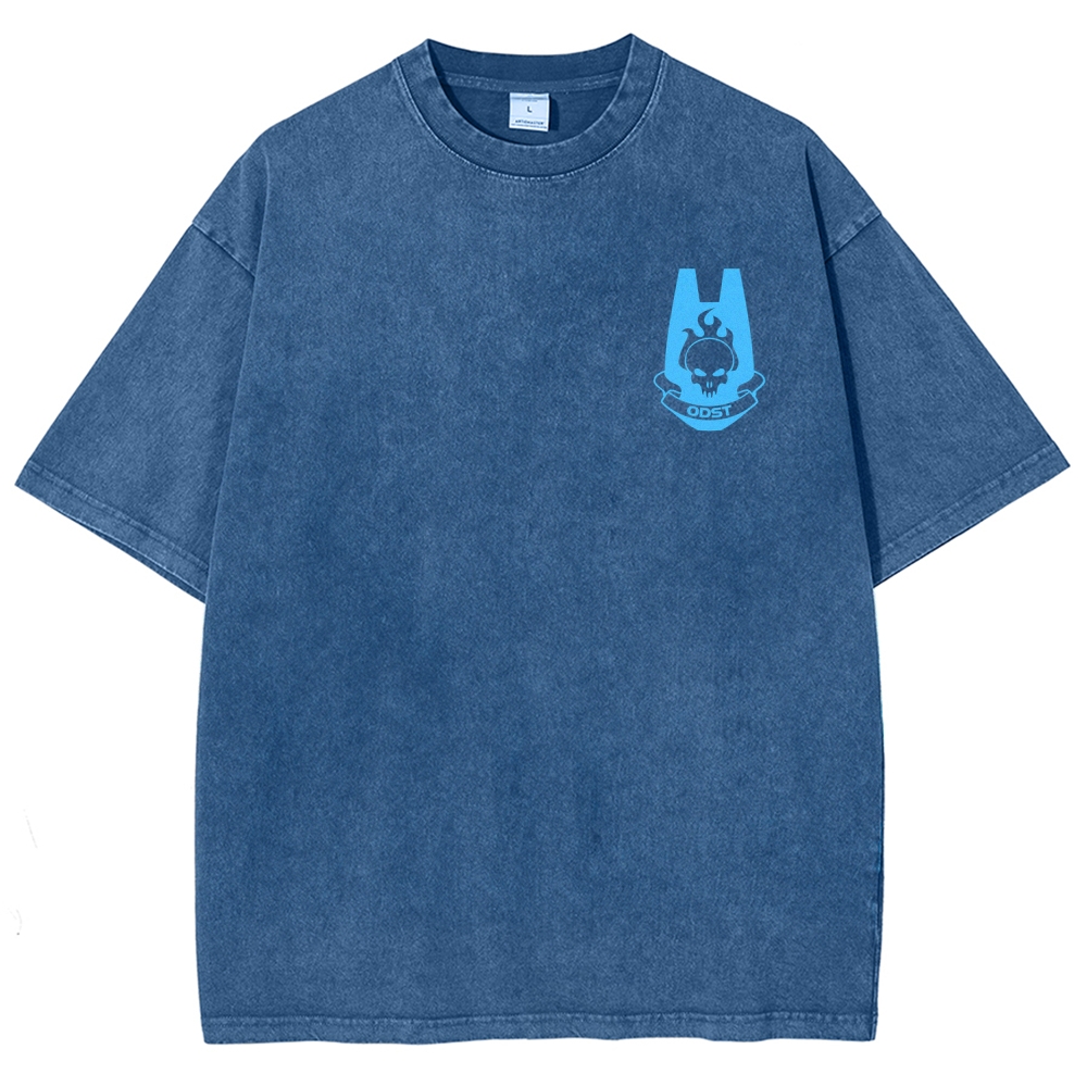 Halo Vintage Unisex Fit Washed T-Shirt 2507004536