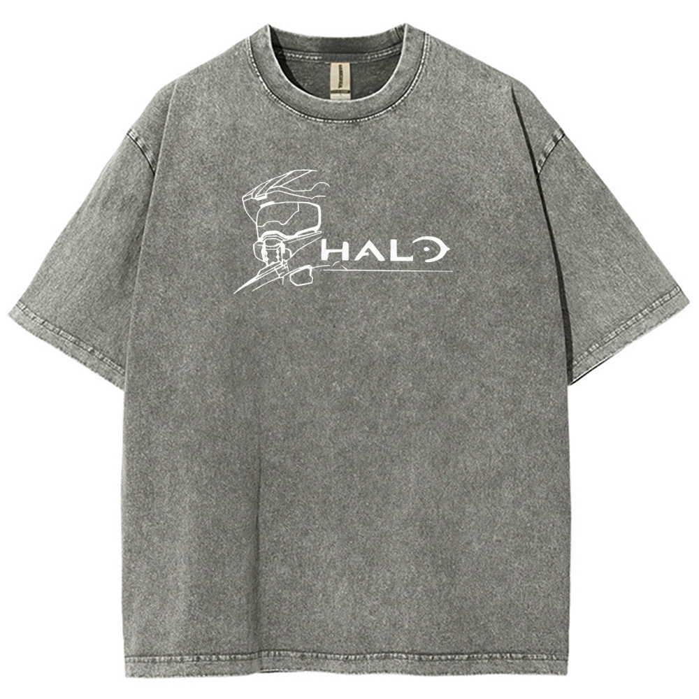 Halo Unisex Fit Washed T-Shirt 2507004549