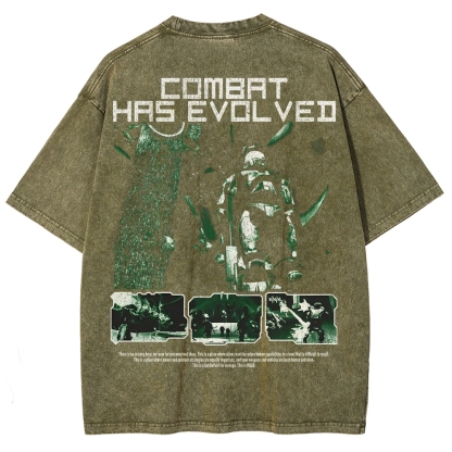 Halo Vintage Unisex Fit Washed T-Shirt 2507004552