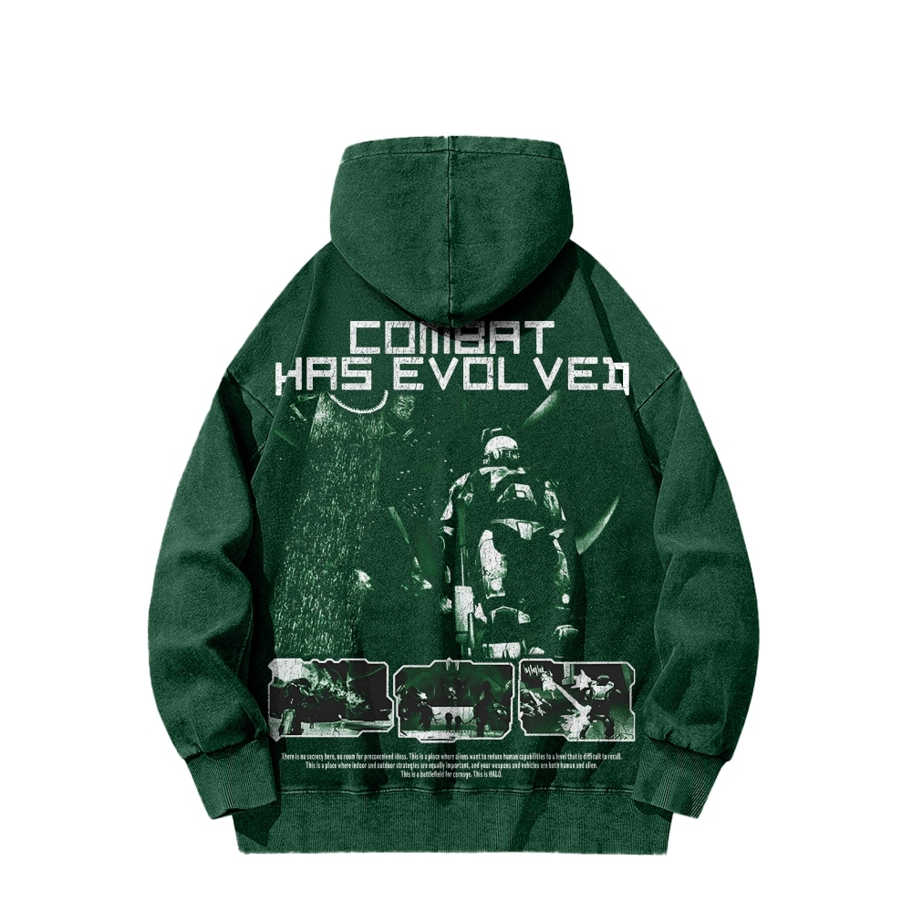 HaloCasual Washed Hoodie 2507011837