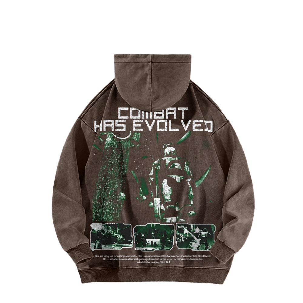 HaloCasual Washed Hoodie 2507011837