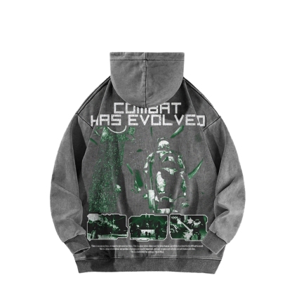 HaloCasual Washed Hoodie 2507011837
