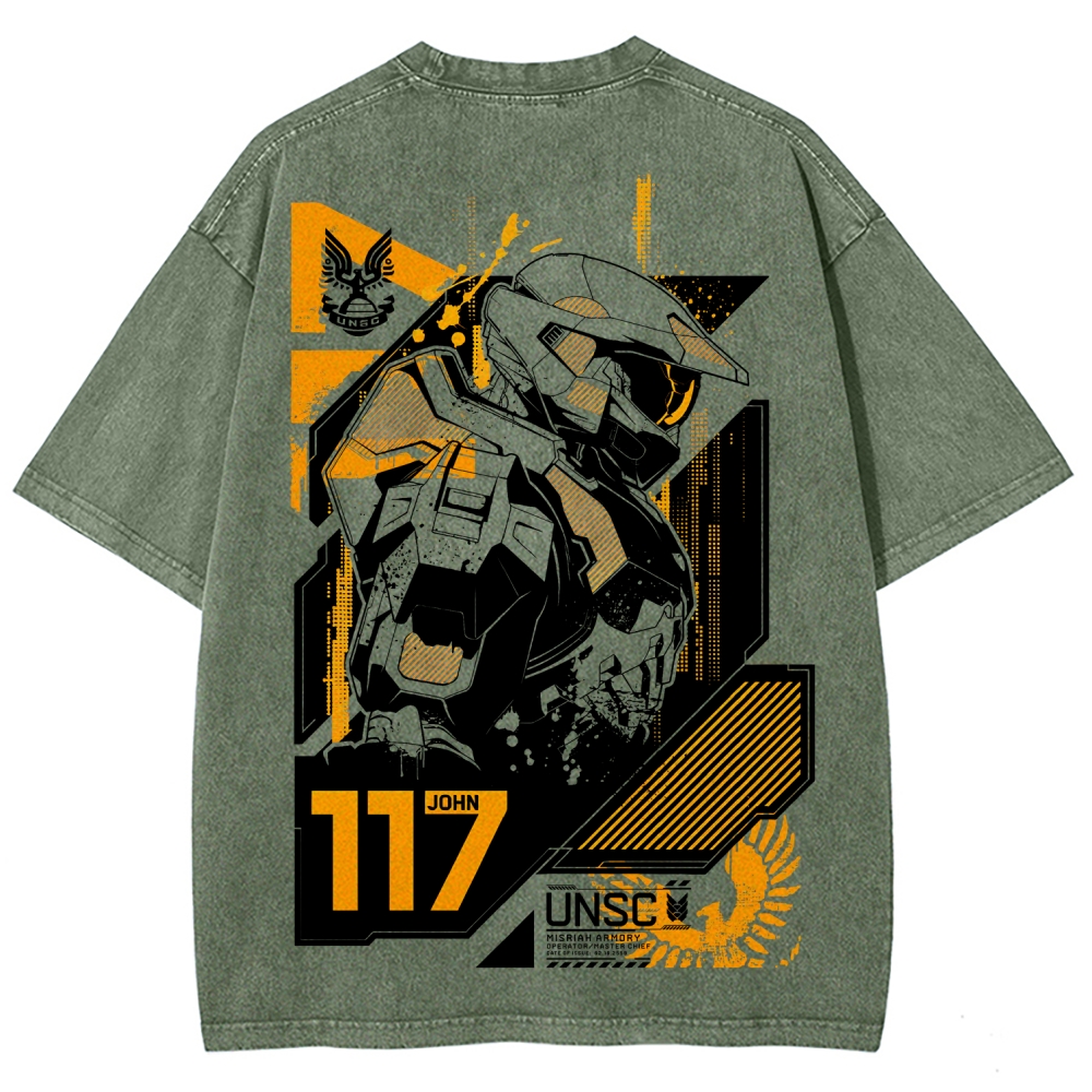 Unisex Fit Washed T-Shirt 2508015006