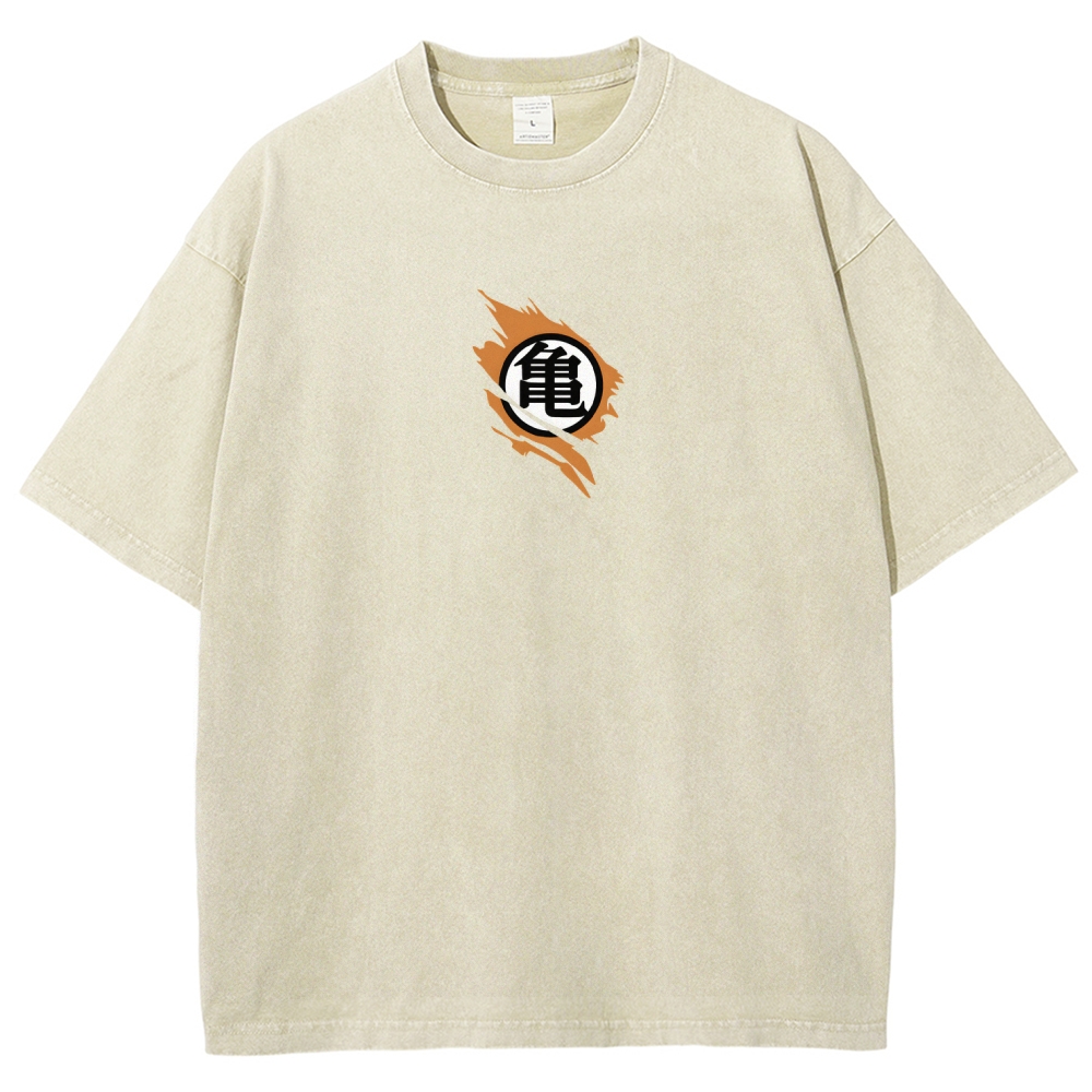 Goku SSJ3 - Dragonball Z Clothing Washed Cotton T-Shirt