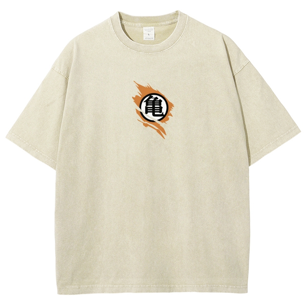 Goku SSJ3 - Dragonball Z Clothing Washed Cotton T-Shirt
