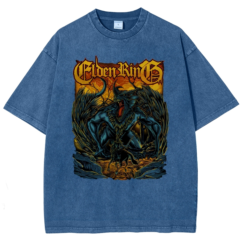Elden Ring Retro Limited Vintage Washed T-Shirt