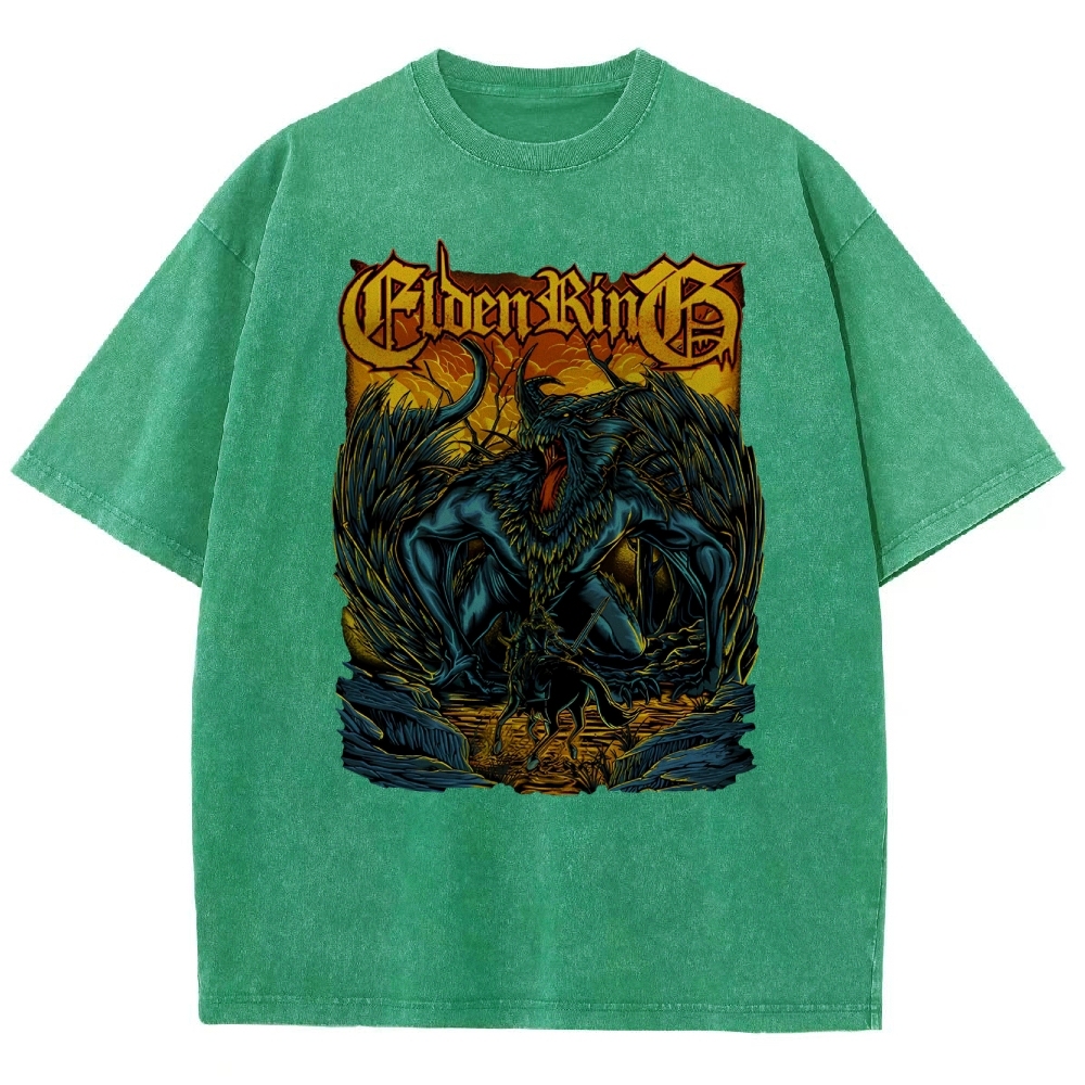 Elden Ring Retro Limited Vintage Washed T-Shirt