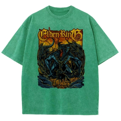 Elden Ring Retro Limited Vintage Washed T-Shirt