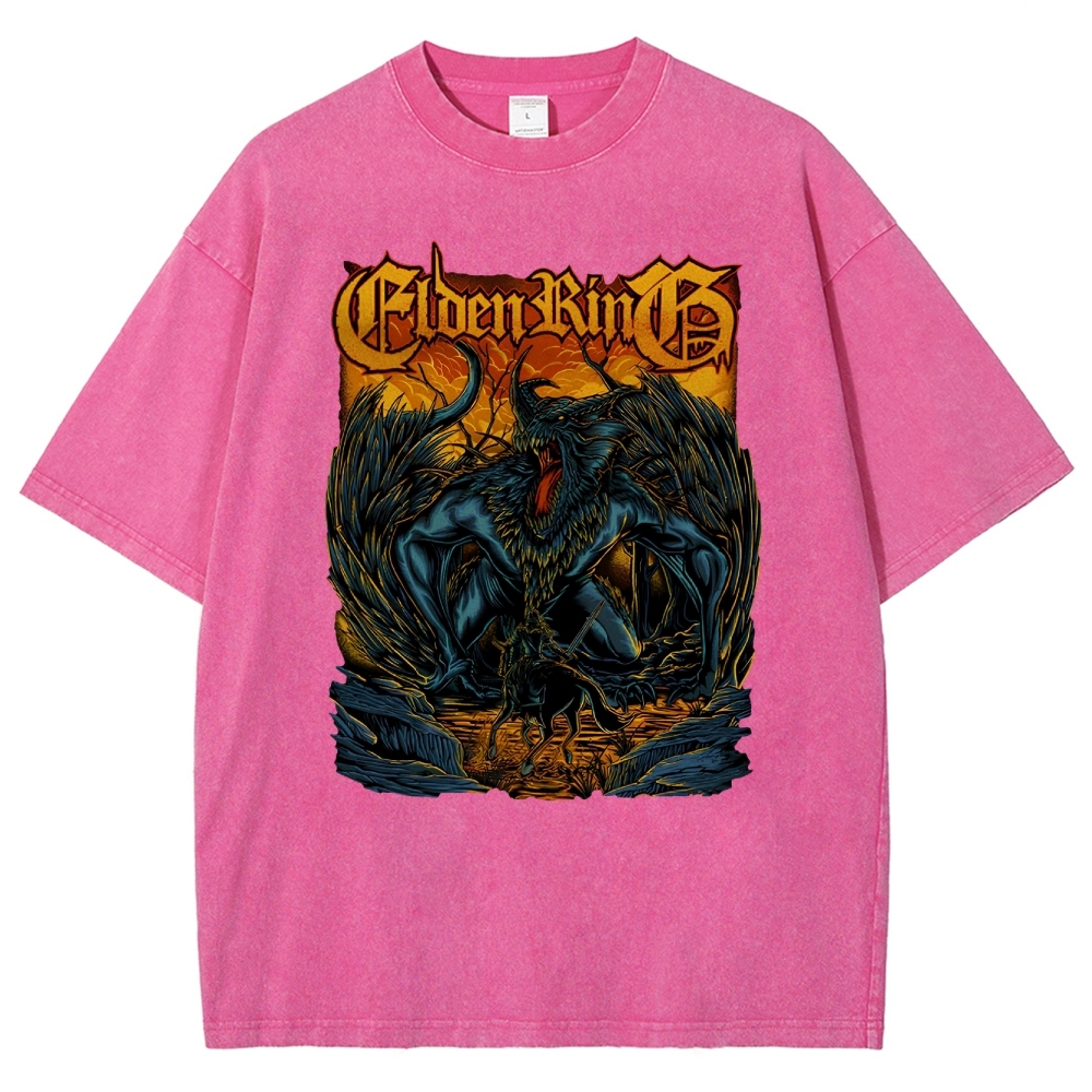 Elden Ring Retro Limited Vintage Washed T-Shirt