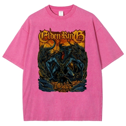 Elden Ring Retro Limited Vintage Washed T-Shirt