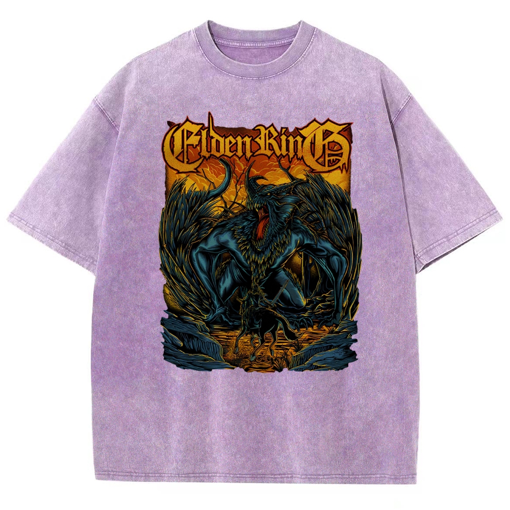 Elden Ring Retro Limited Vintage Washed T-Shirt