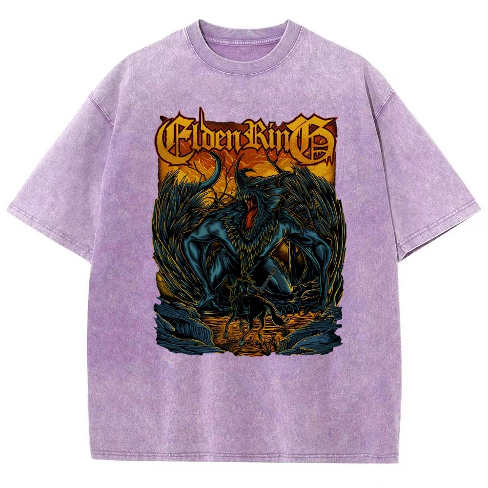 Elden Ring Retro Limited Vintage Washed T-Shirt