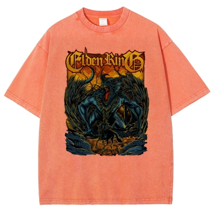 Elden Ring Retro Limited Vintage Washed T-Shirt