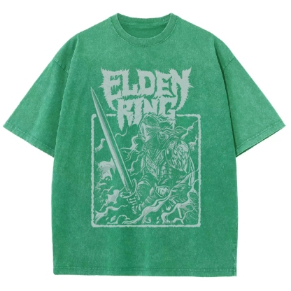 Elden Ring Retro Limited Vintage Washed T-Shirt