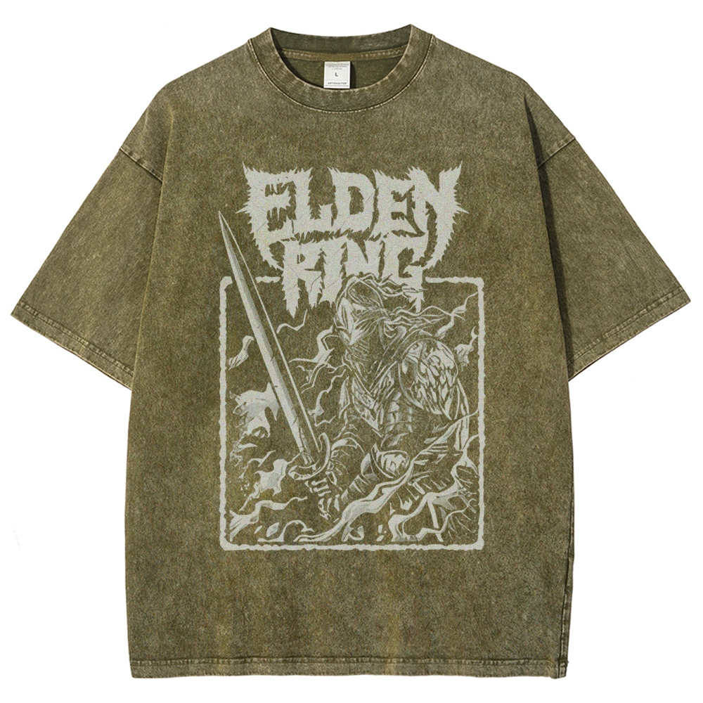 Elden Ring Retro Limited Vintage Washed T-Shirt