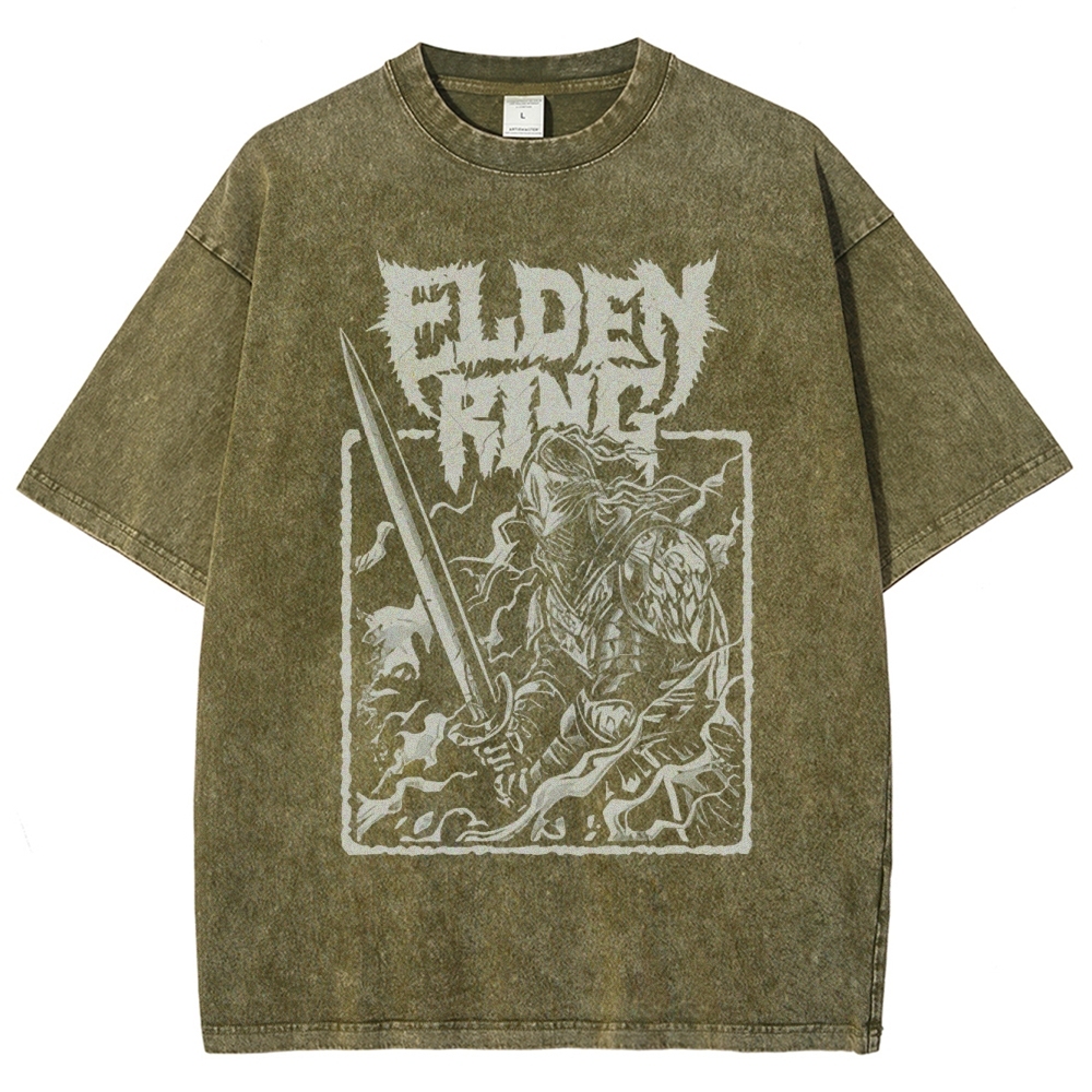 Elden Ring Retro Limited Vintage Washed T-Shirt