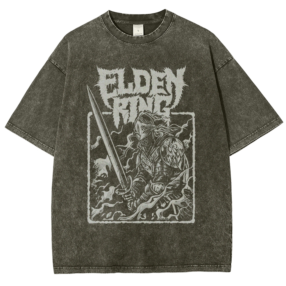 Elden Ring Retro Limited Vintage Washed T-Shirt