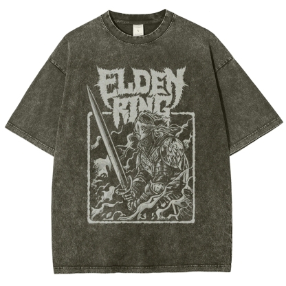 Elden Ring Retro Limited Vintage Washed T-Shirt