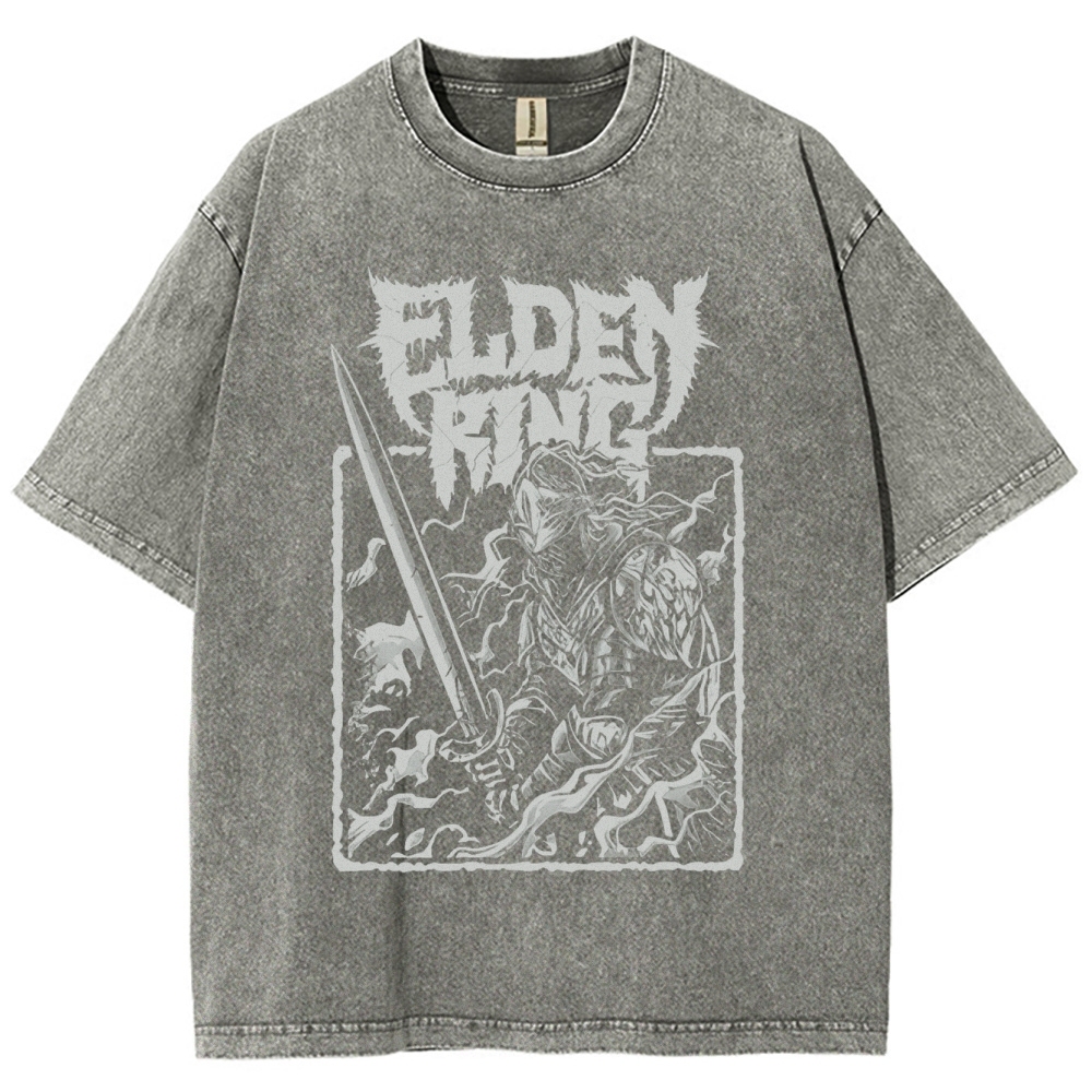 Elden Ring Retro Limited Vintage Washed T-Shirt