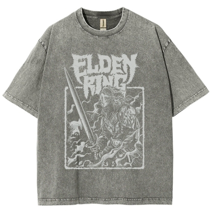 Elden Ring Retro Limited Vintage Washed T-Shirt