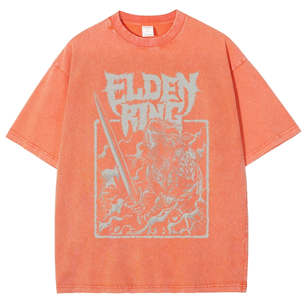 Elden Ring Retro Limited Vintage Washed T-Shirt