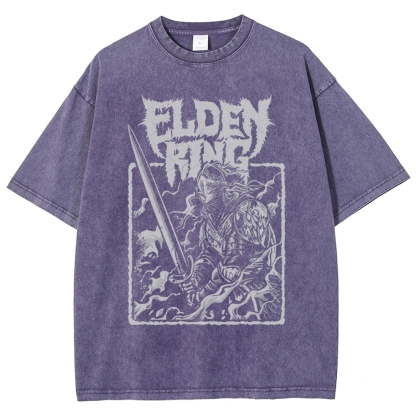 Elden Ring Retro Limited Vintage Washed T-Shirt