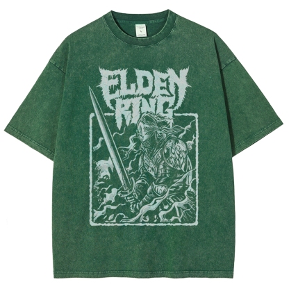 Elden Ring Retro Limited Vintage Washed T-Shirt