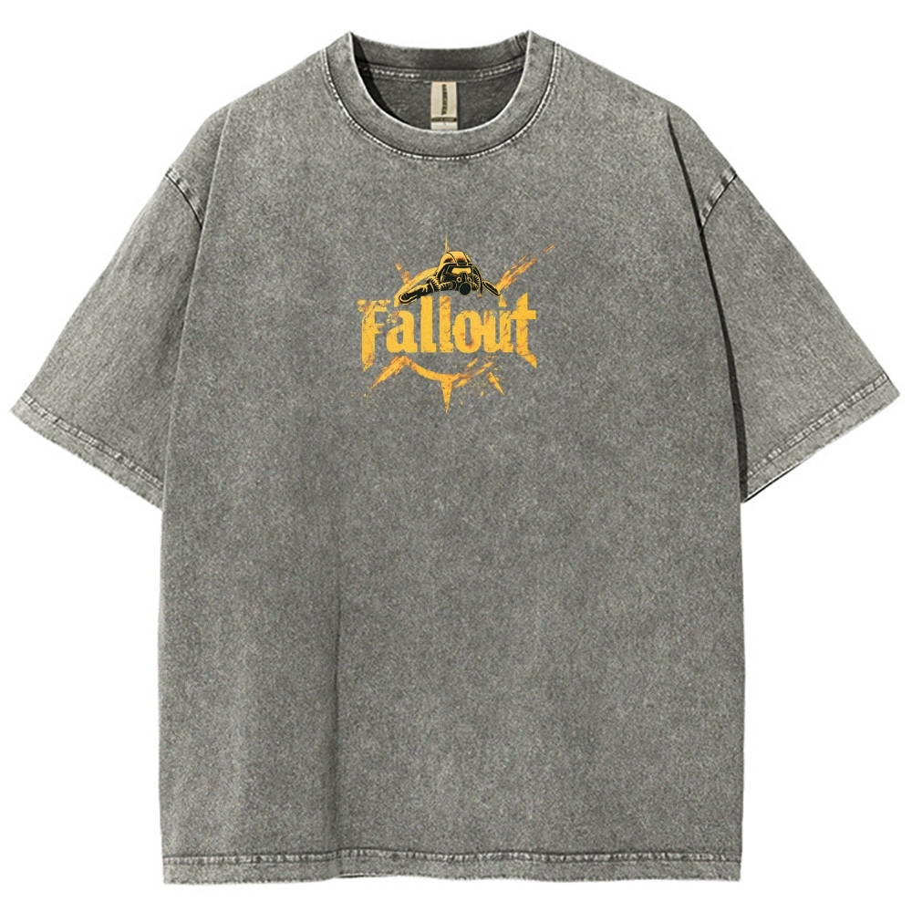 Fallout Unisex Fit Washed T-Shirt 2509007696