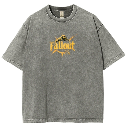 Fallout Unisex Fit Washed T-Shirt 2509007696