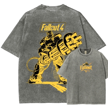 Fallout Unisex Fit Washed T-Shirt 2509007696