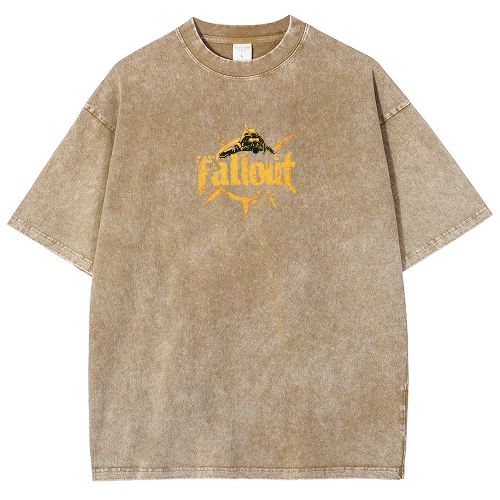 Fallout Unisex Fit Washed T-Shirt 2509007696