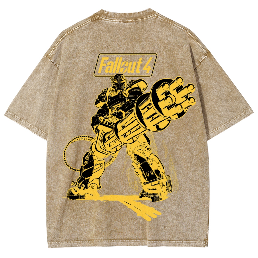 Fallout Unisex Fit Washed T-Shirt 2509007696