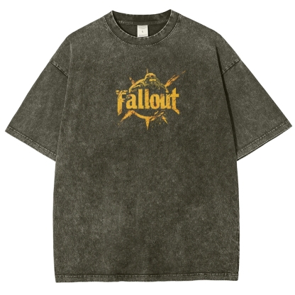 Fallout Unisex Fit Washed T-Shirt 2509007696