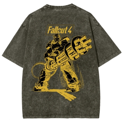 Fallout Unisex Fit Washed T-Shirt 2509007696
