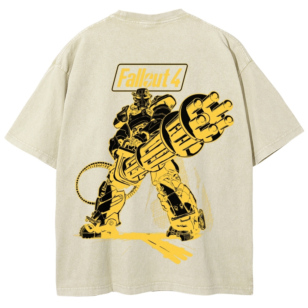Fallout Unisex Fit Washed T-Shirt 2509007696